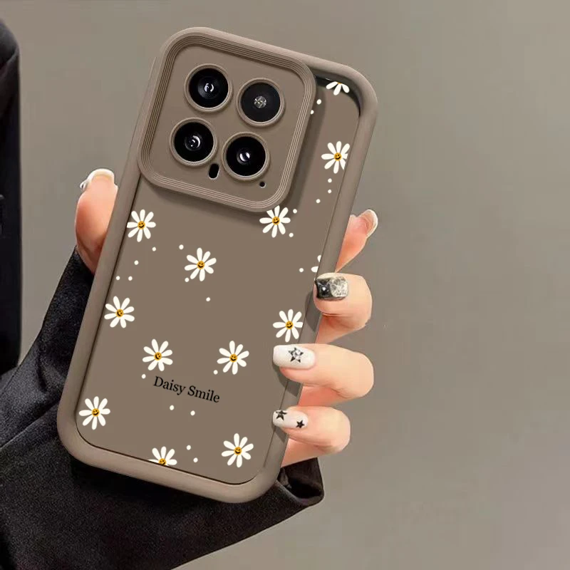 Daisy Smile Soft Silicone Shockproof Bumper Cover – Universal Fit