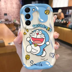 Doraemon Wave Design Smartphone Case - Galaxy A23 (1)