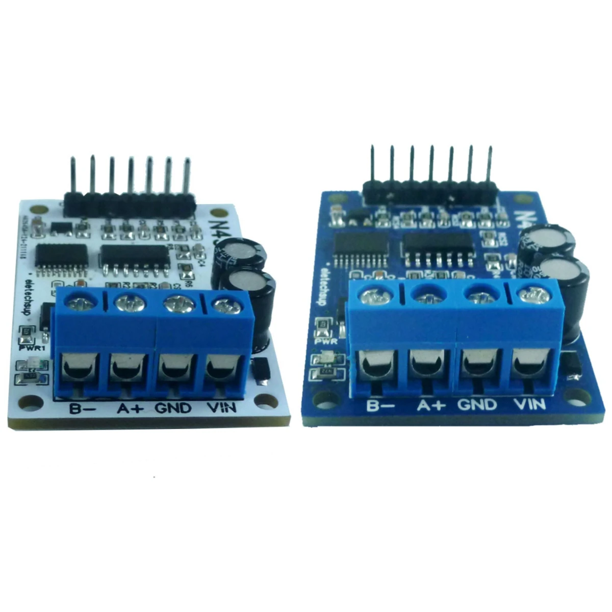 

8PCS N43IC04 N43VD04 4-20MA/0-5V/0-10V 4ch Current/Voltage Analog Acquisition RS485 Modbus RTU ADC Module