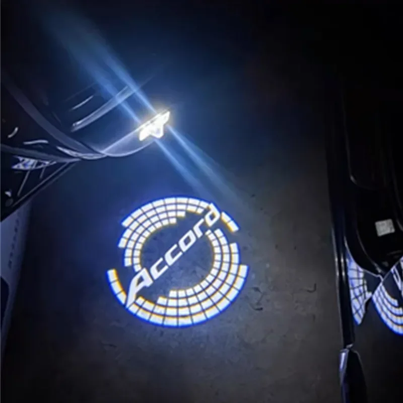 

2PCS LED Car Welcome Light Door HD Logo Projector Light For Honda New Accord 2014 2015 2016 2017 2018 2019 2020 Car Accessories