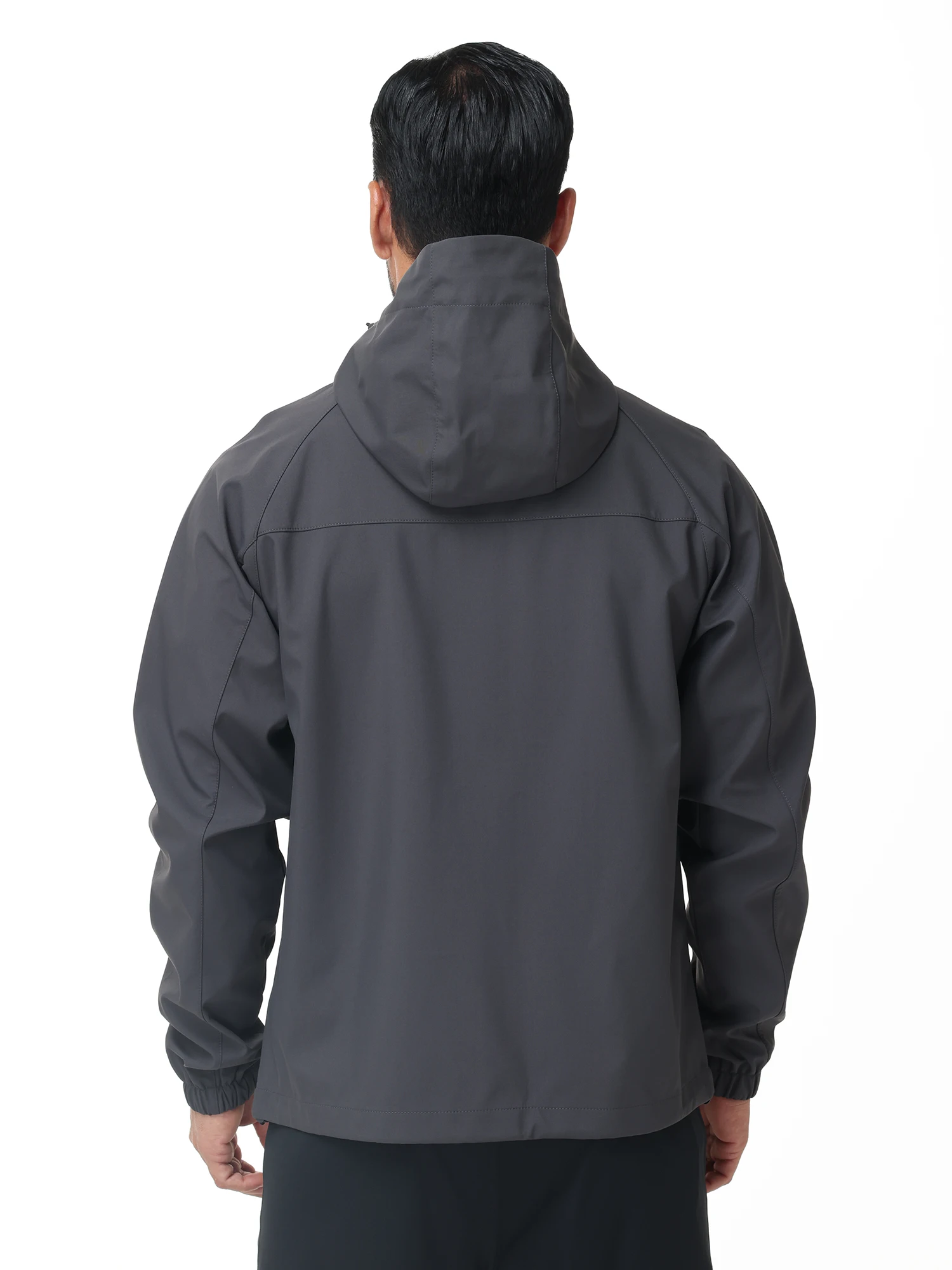 Men's Outdoor Waterproof Windbreak Jacket Lightweight Coat for Camping Hiking Cycling Fishing with Inner Pocket