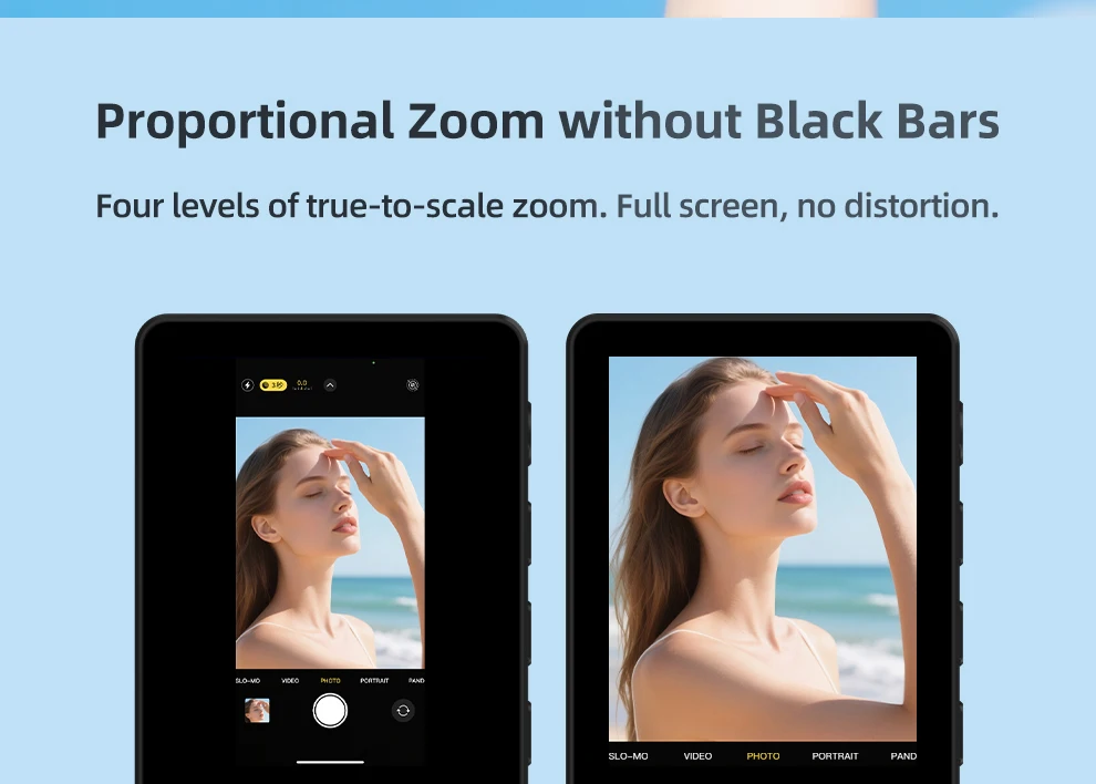 CP5 II Selfie Monitor Screen 2.4'' Phone Rear Camera For Selfie Vlog Live Stream