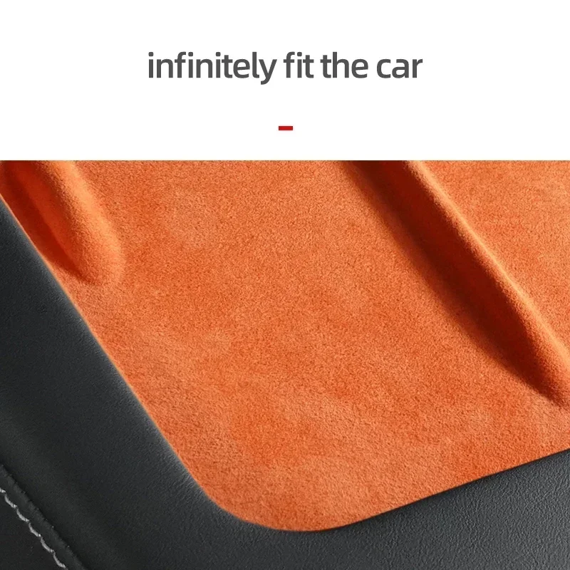 Car Interior Trim Betterhumz For Tesla Model 3 Y Wireless Charging Cover Non-Slip Mat Dust-Proof Pad