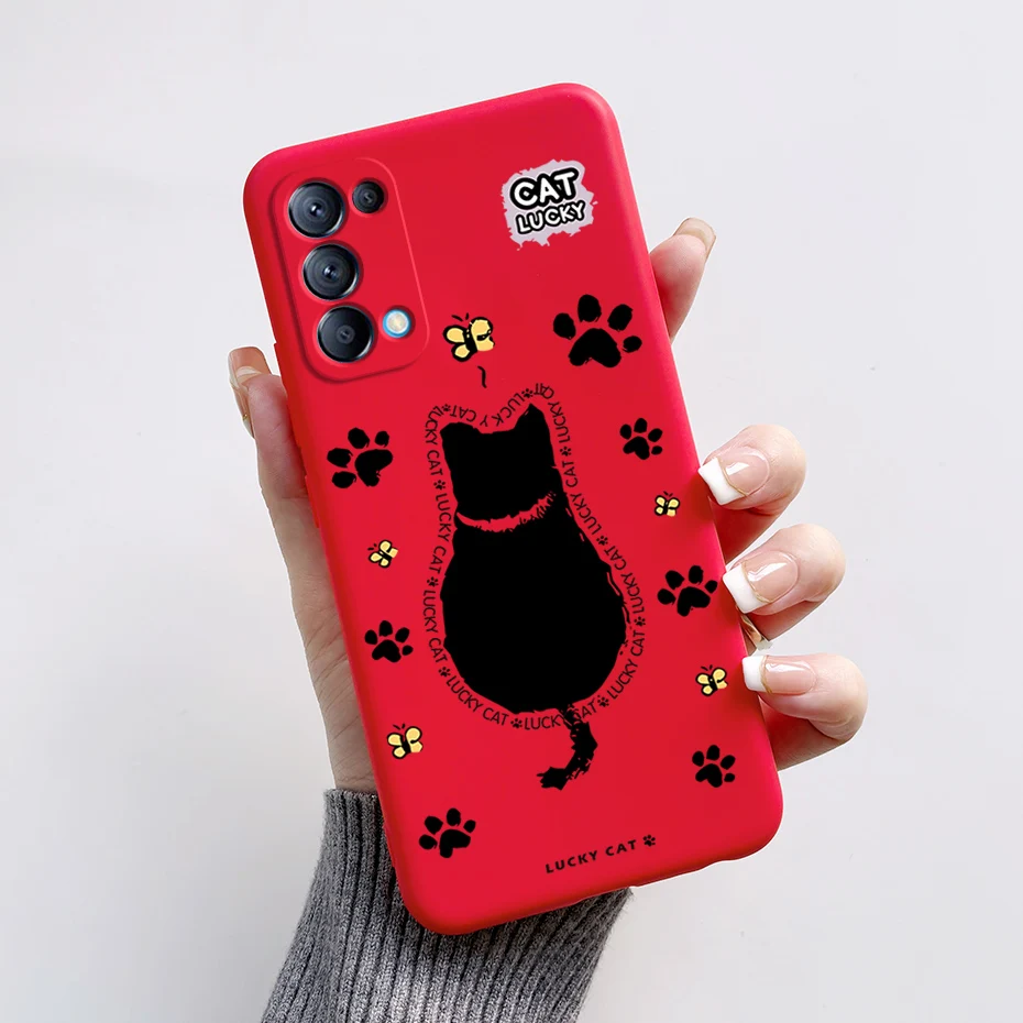 Cute Bear Cartoon Frog Silicone Soft Cover for OPPO Reno5/Reno5 Pro 5G