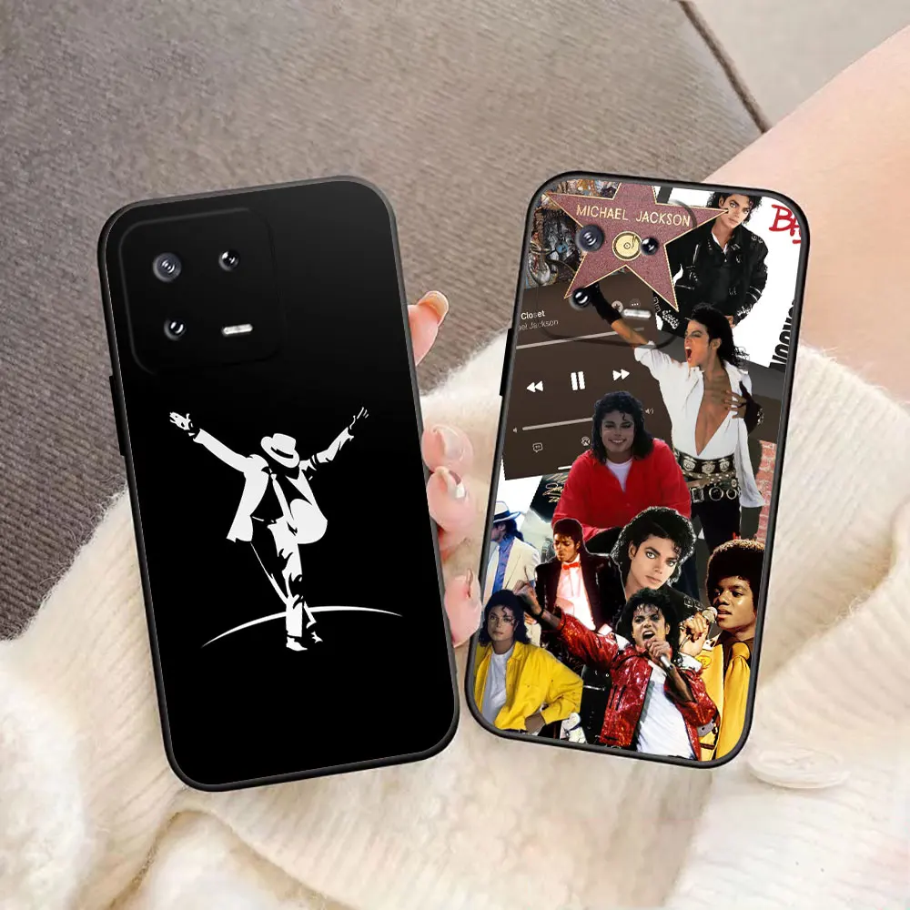Stylish MJ Michael Jackson Cover Phone Case - Customizable Shell
