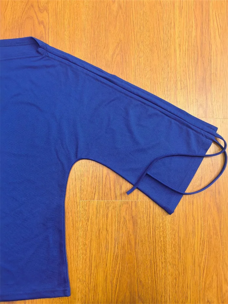 Wmstar Plus Size Two Piece Set Women Casual Bandage Sleeve  Top and Dress Sets Summer Clothes Matching Wholesale Dropshipping