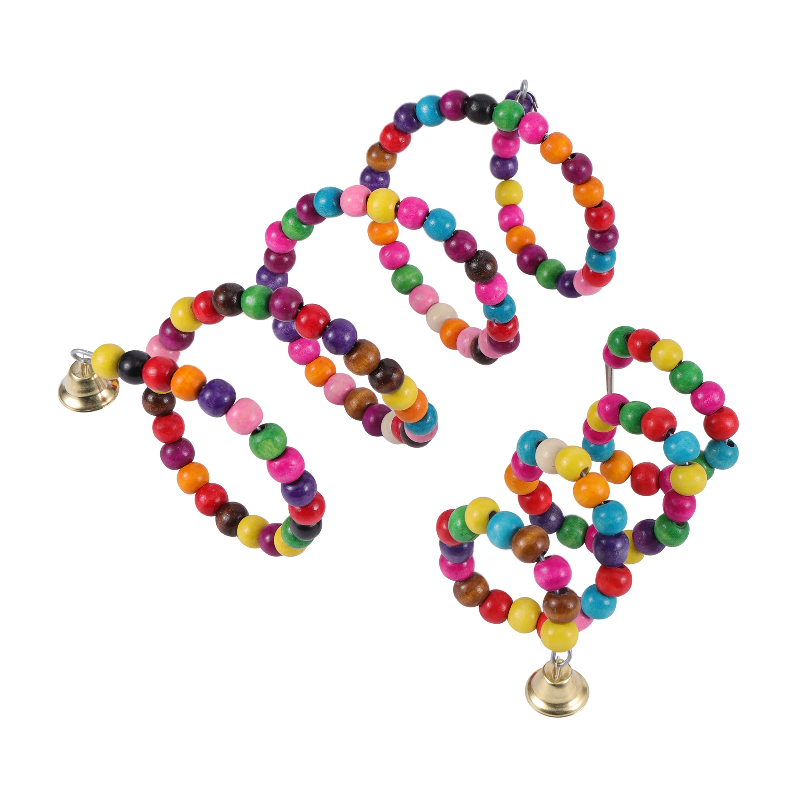 Parrot Bird Toys Accessories Articles Parrot Bite Pet Bird Toy For Training Toy Swing Ball Bell Standing