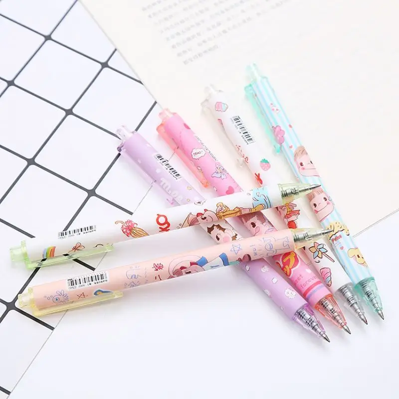 Gel Colored Pens 1 Set /6 Piece