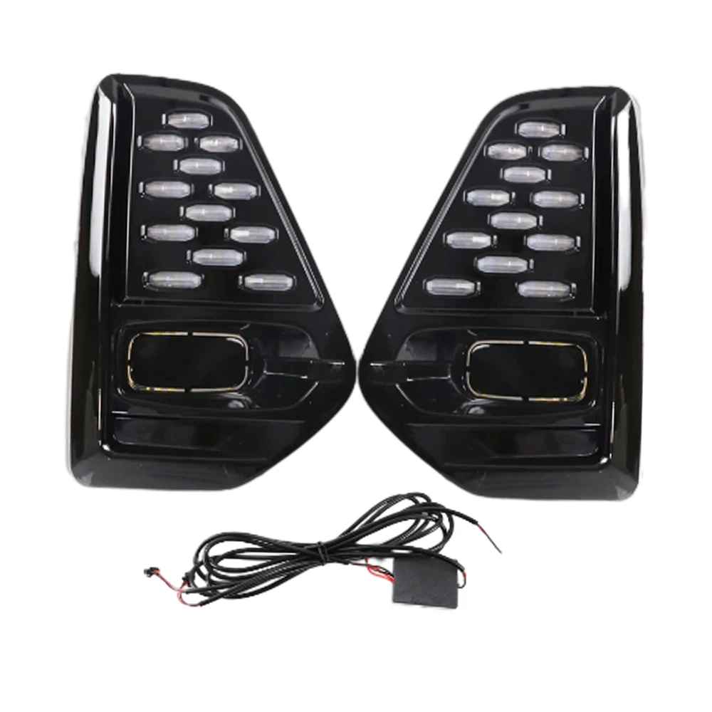 

1 Set Front Left/Right LED Daytime Running Lights Fit for Nissan Kicks 2021-2022 Cars Headlight Daytime Running Lamps