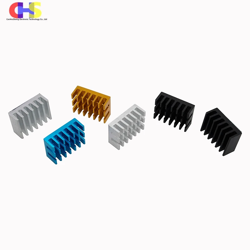 10-Pack Aluminum Heatsink Radiators for Enhanced Heat Dissipation