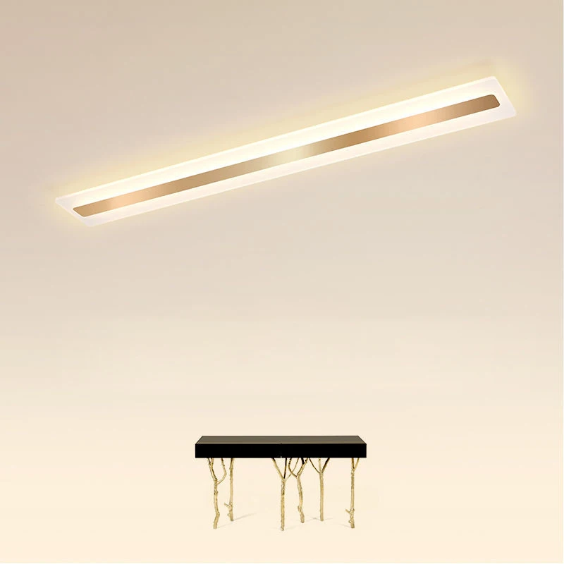 

JJC LED Corridor Porch Light Induction Aisle Corridor Light Simple Modern Style Rectangular Balcony Ceiling Light Wall Light