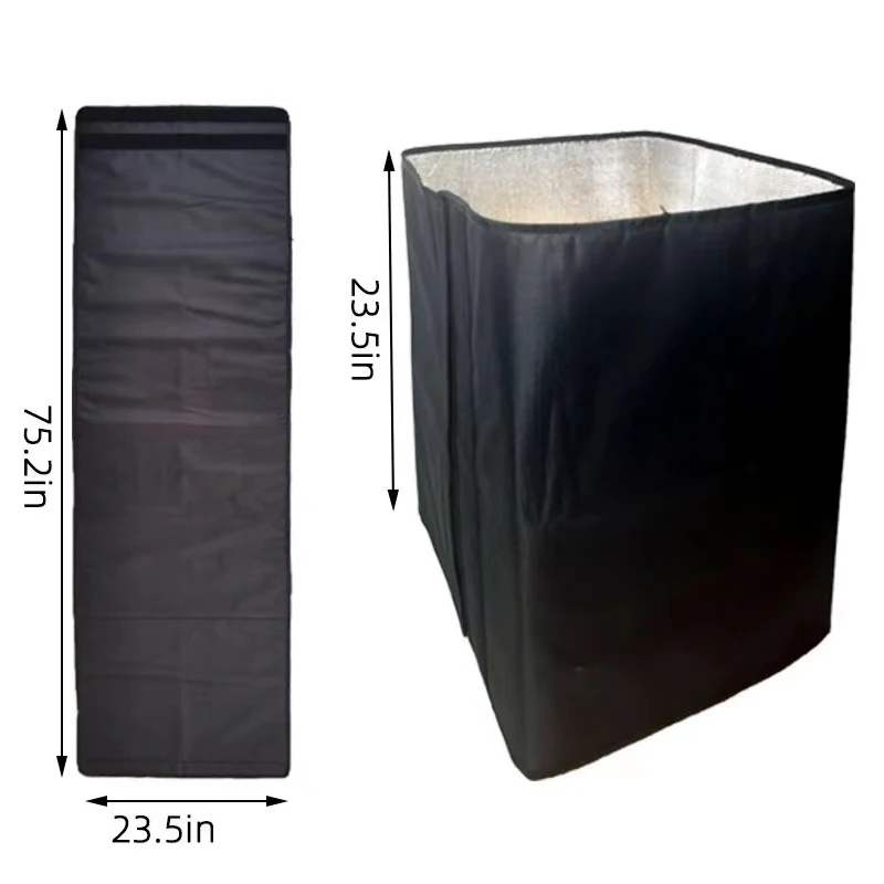 Winter Honeycomb Protector Winter Bee Hive Wrap Beehive Protection Cover Windproof Cover Bee Hive Insulation Wrap For Rainy Day