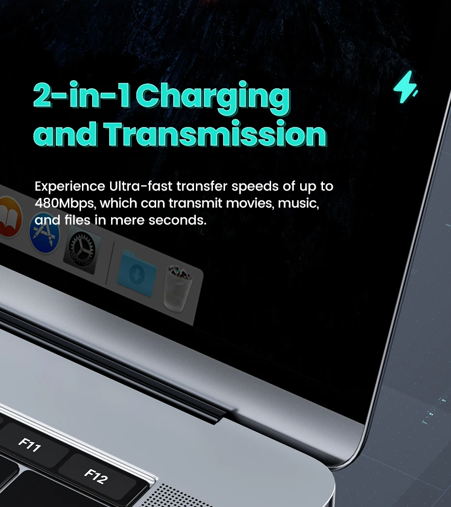USB Type C Cable to USB C 90 Degree PD 100W Fast Cahrging for OPPO Macbook Xiaom