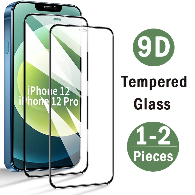 

Защитное стекло 9D для Apple iPhone 14 13 12 mini 11 Pro Max X XS XR 7 8 6 6S Plus