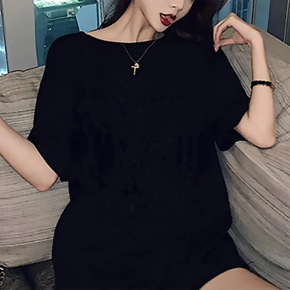 카롤 G 비초타 오버사이즈 티셔츠, 마나나 세라 보니토, 여성 티셔츠, O-넥, 힙합 반팔, 연인 선물, 여름