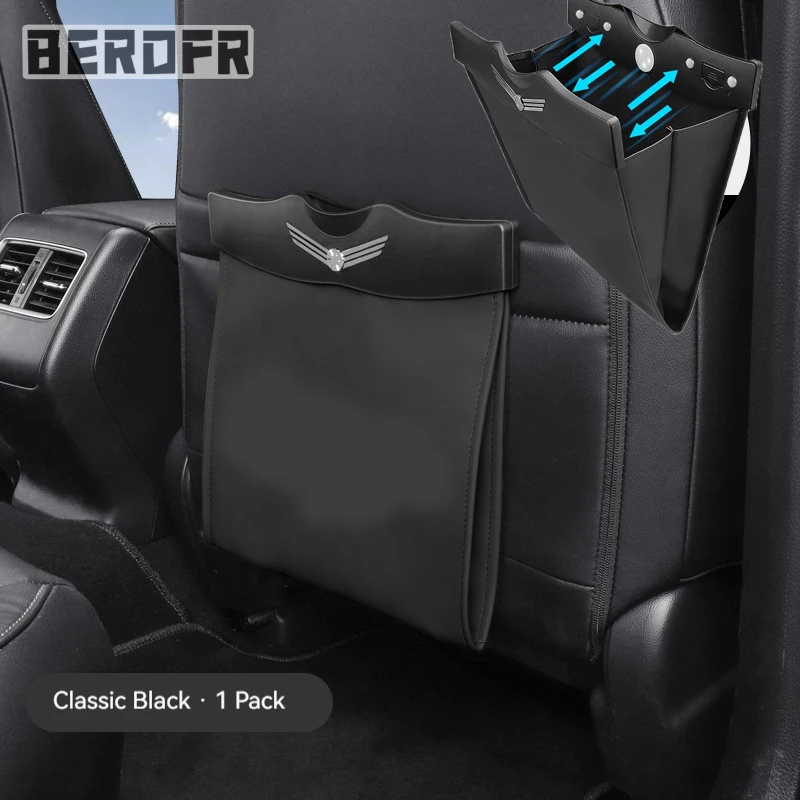 Special garbage bag for car rear seats leather storage bag For Hong Qi H5 H9 HS5 E-QM5 L5 L9