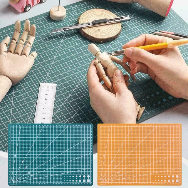 A3 A4 A5 Cutting Mat Fabric Leather Paper Cutting Board Sewing Pad  Stationery Art Supplies Cut Cardboard - AliExpress