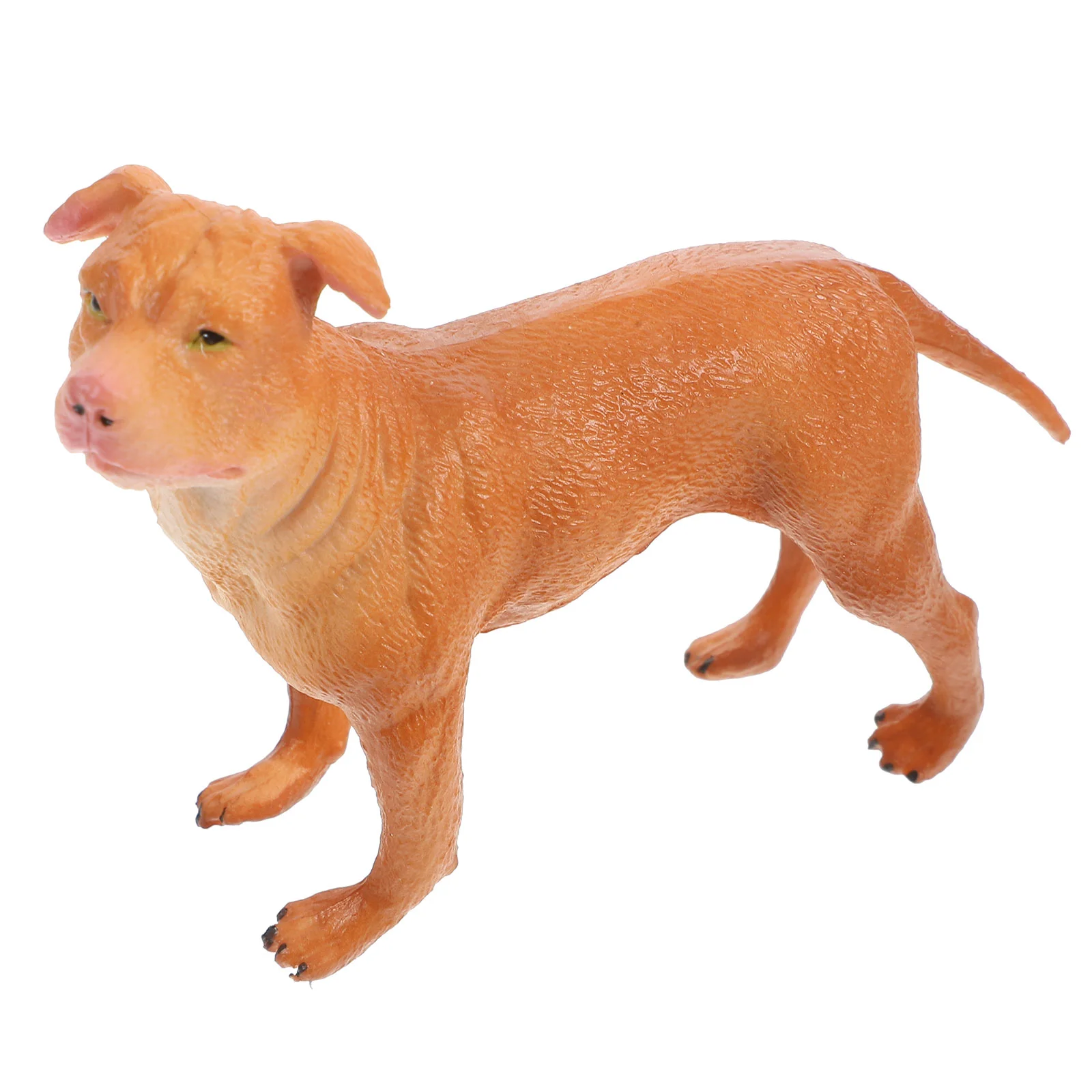 

Dog Lifelike Simulation Animal Model Figures Sculpture Artificial Puppy Recognition Figurines Fake Realistic Models