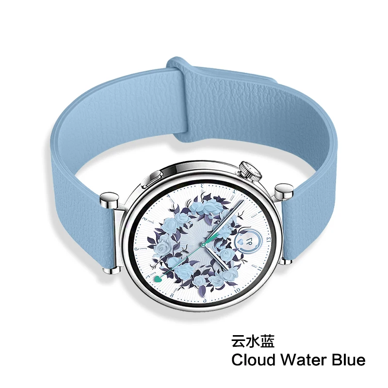 Magnetic Silicone Band - Versatile Fitness Smartwatch Strap