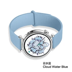 Magnetic Silicone Band - Versatile Fitness Smartwatch Strap - 22mm Width (Light Blue)