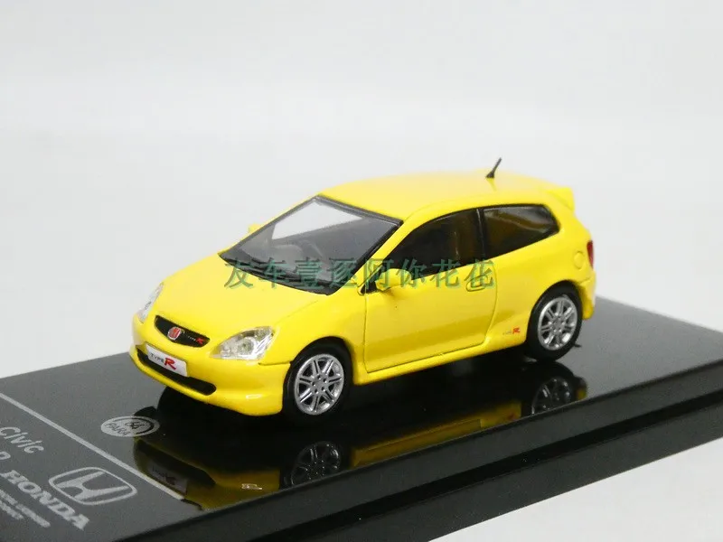 

1/64 HONDA CIVIC TYPE R EP3 Alloy car model Furnishing articles collection