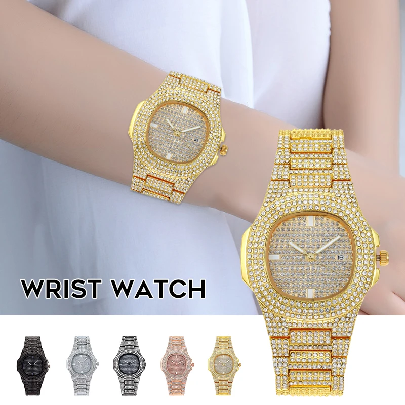 

Stainless Steel Crystal Watch Full Of Artistic Tension This Watch With Beautiful Watch Case Will Be Ideal Gift