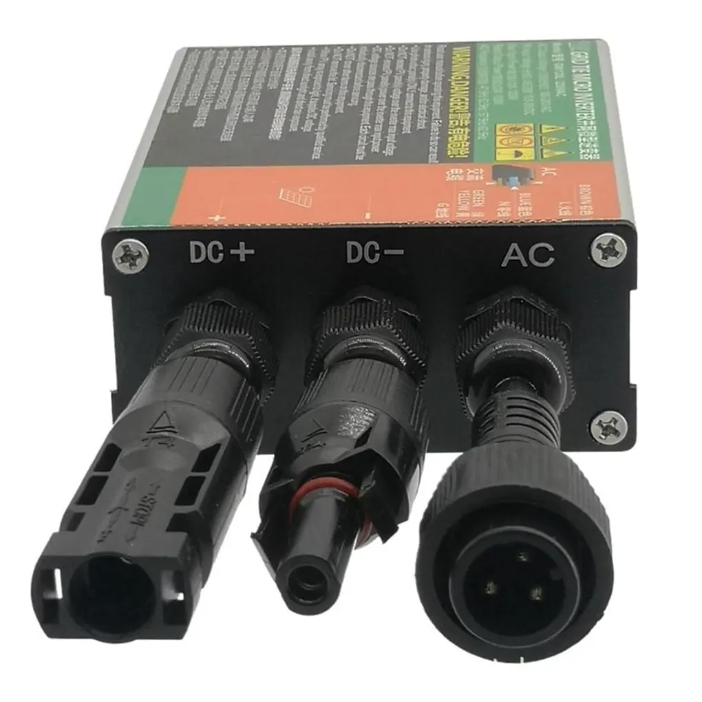 태양광 그리드 타이 인버터, 방수 마이크로 인버터, DC 30V 입력, 230V 출력, 180W