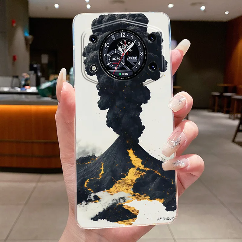 Luxury Dragon Soft Silicone Clear Protective Phone Cover - Cute & Cool Design