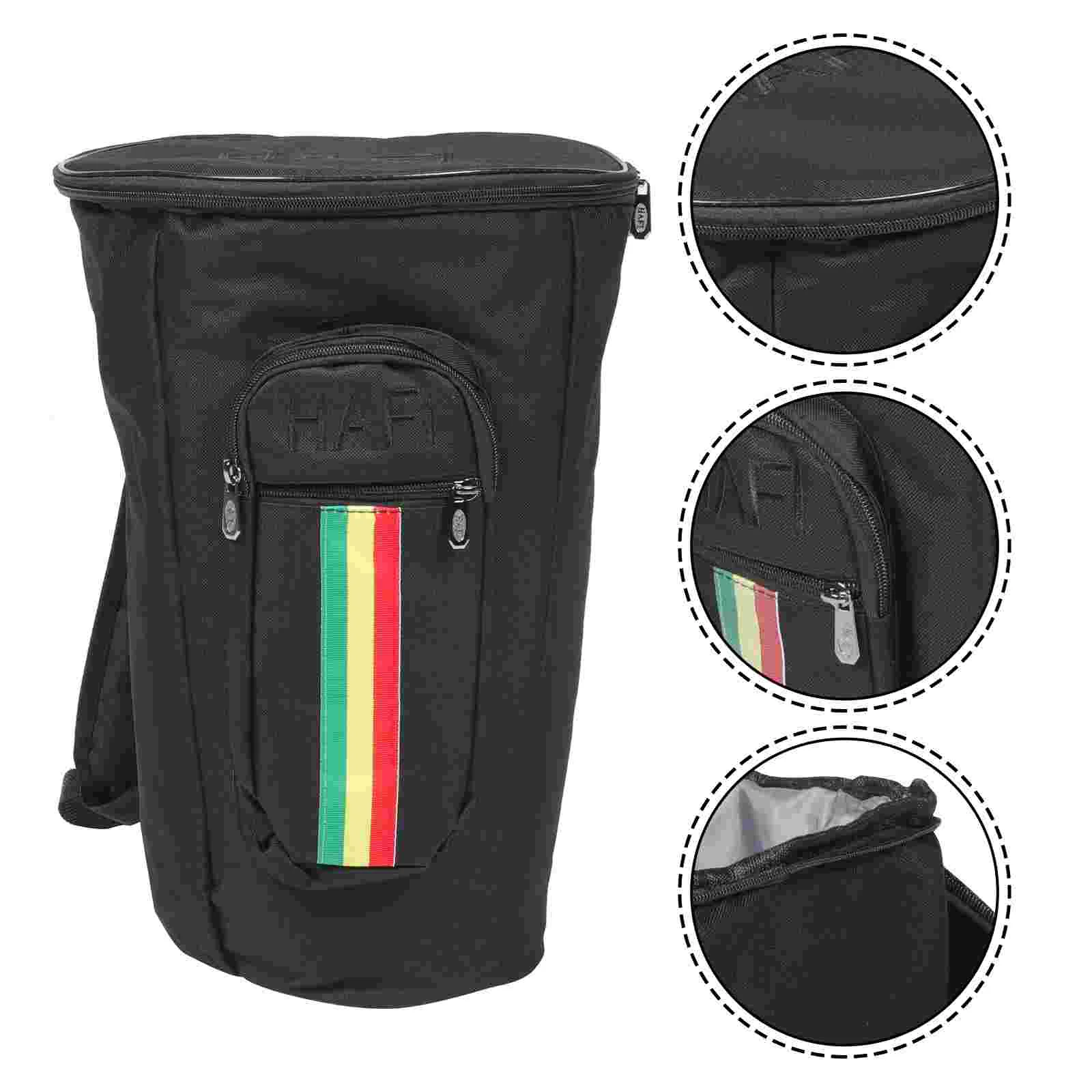 40x30cm African Drum Bag Oxford Cloth Waterproof Portable Instrument Case Backpack Storage Pouch Holder Drums Musical Accessory