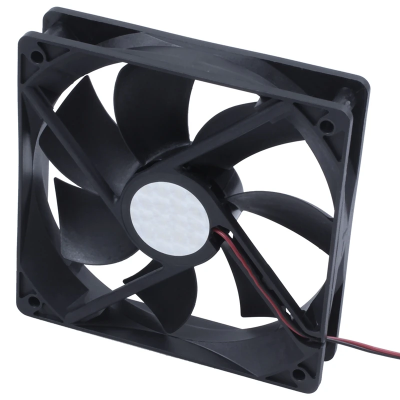 2X 120Mm X 25Mm DC 24V 4Pin Sleeve Bearing Computer Case Cooling Fan