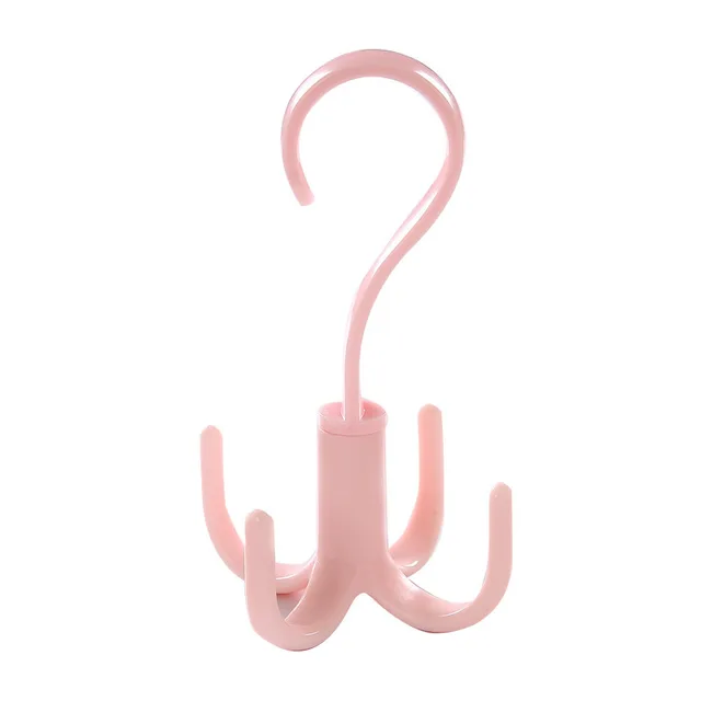 Helymegtakarítás Forgatott Fogashorgok Szekrény Ruhadarab Fogak Szervező Táska Fogas Cipő Öv Sál Függő Állvány - Image 5