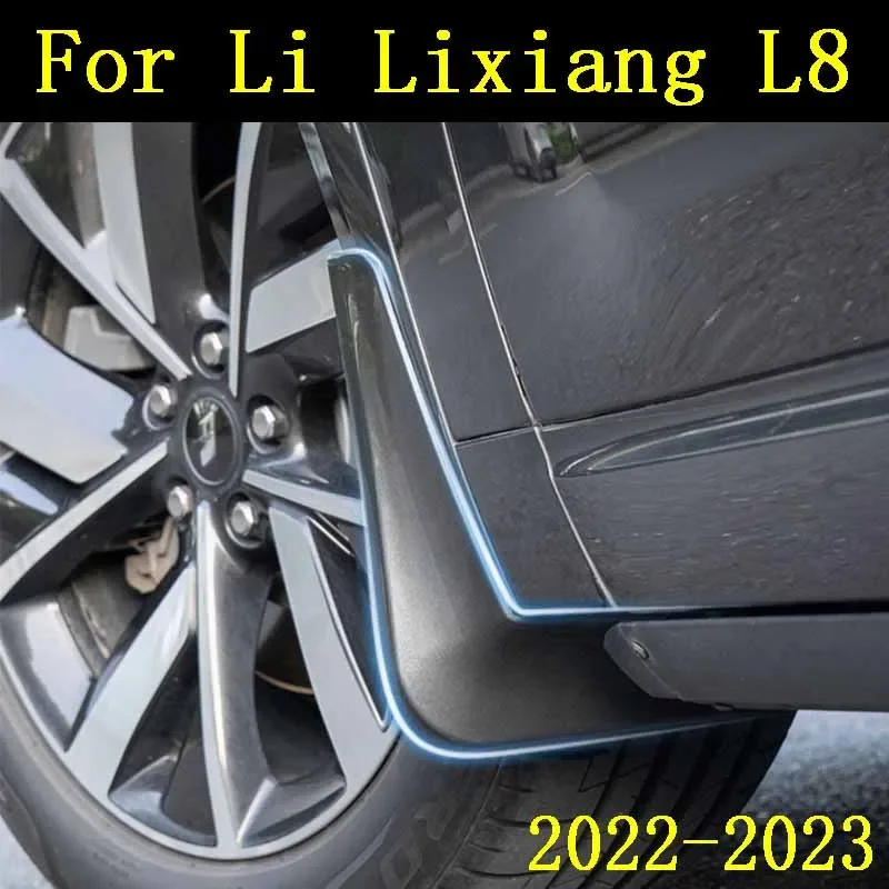 

Для Li Lixiang L8 2022 2023 автомобильные неразрушающие Брызговики для краски выпечки передние и задние колеса крылья автомобильные аксессуары