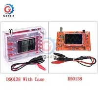 2.4inch TFT Digital Oscilloscope Kit DIY 200KHz Tester 1Msps Bandwidth Probe Electronic Production Suite Acrylic Case Optional 1