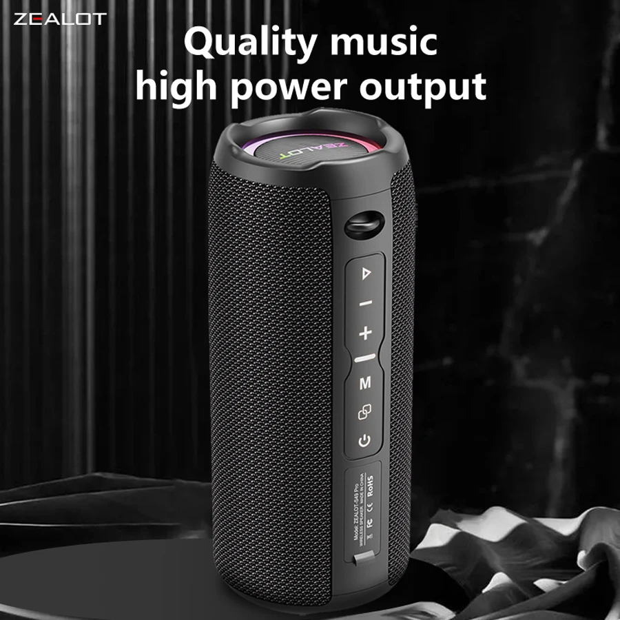 ZEALOT カラオケスピーカー 50W IPX6 ZEALOT カラオケスピーカー 50W