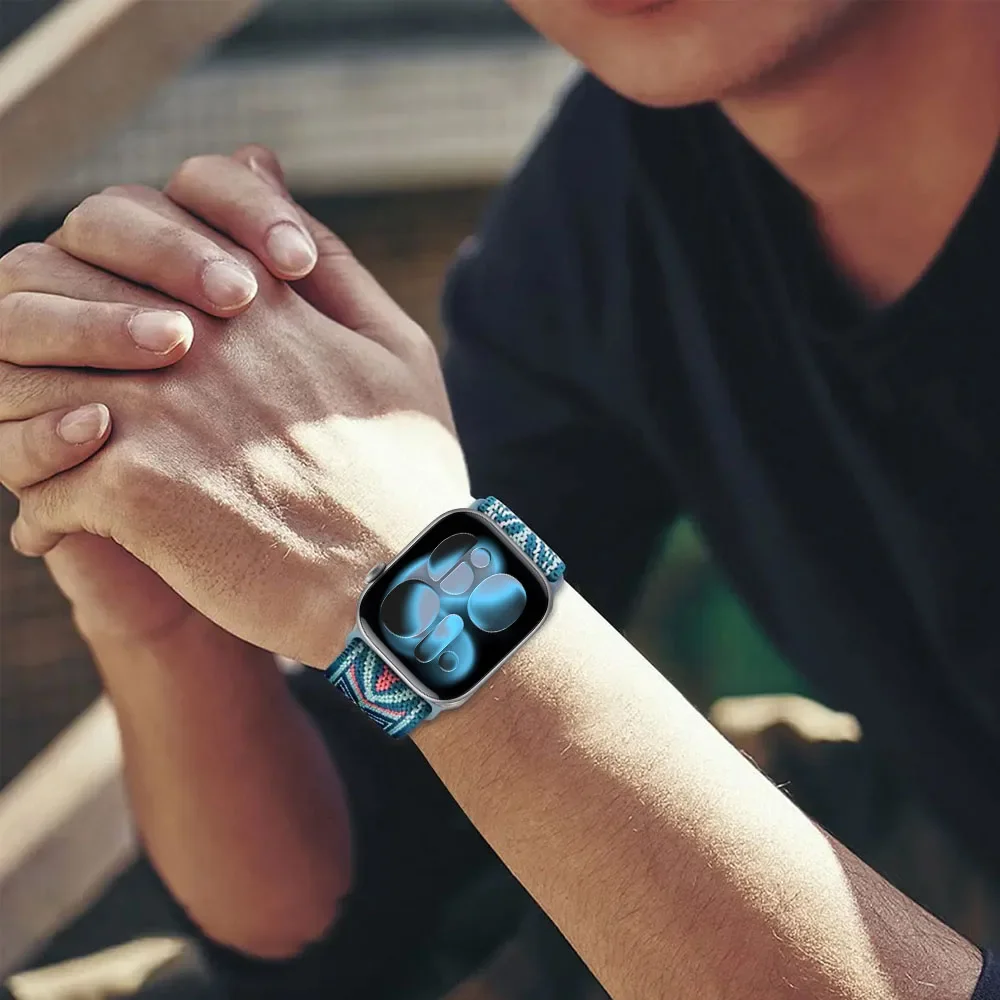 Premium Elastic Nylon Loop Wristband
