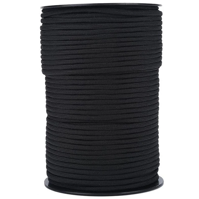 1pc 100M 7 Core -Paracord 4mm Outdoor Parachute Cord Tent Lanyard Strap  Clothesline Climbing Accessories - AliExpress