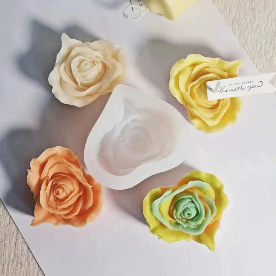 FineInno Stampo In Silicone Per Candela 3D A Forma Di Gufo - 11,5x9,5cm Per Sapone, Resina, Gesso E DIY