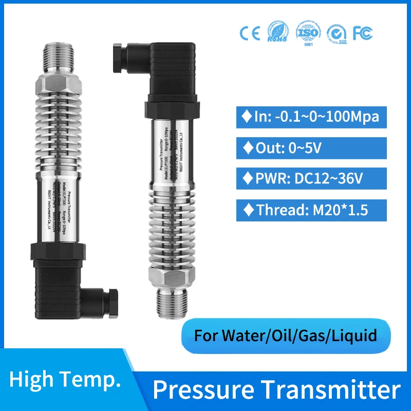 200c-high-temperature-0-5v-melt-pressure-sensor-oil-gas-steam-boiler-pressure-transducer-hot-water-liquid-pressure-transmitter