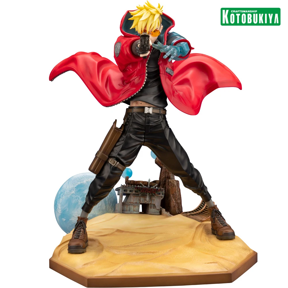 

Экшн-фигурка из аниме Kotobukiya Artfx J Trigun Vash The Stampede, Игрушечная модель, подарок для фанатов