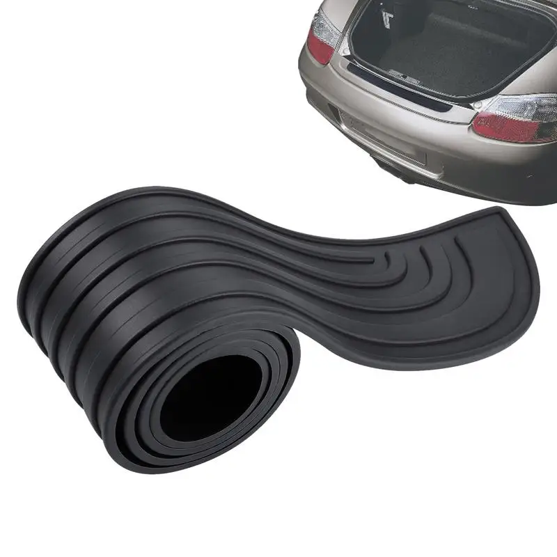 

Trunk Door Entry Guards Universal Flexible Rubber Strips For Car Bumpers Car Trunk Accessories For Trucks RVs SUV Pick-Up Truck