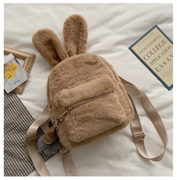 Rabbit Ears Backpack | Pet Rabbit Backpack | Schoolbag
