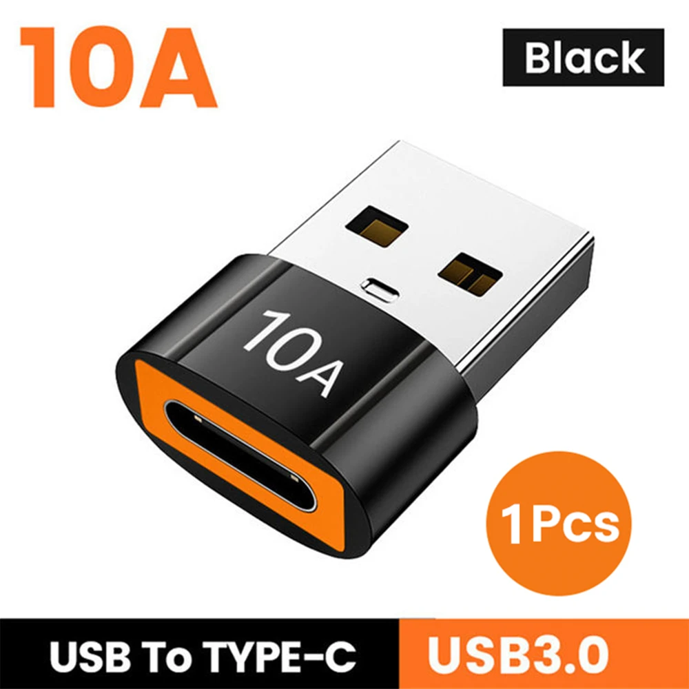 USB Type C to USB A Adapter - Male to Female OTG Converter