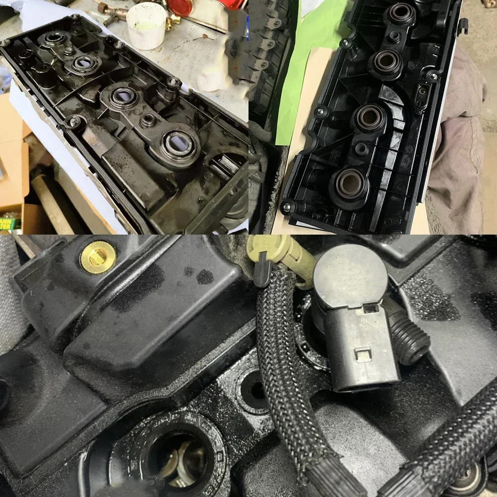 4Pcs Fuel Diesel Injector Seal Ring For Audi A1 8X A3 8P 8V A4 B8 8K A5 8T A6 C7 4G Q3 8U Q5 8R TT Valve Gaskets Holder Cover
