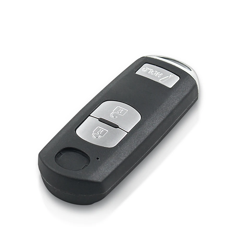 Key Case Car Key Shell Key Shell Dandkey For Mazda 3 5 6 CX5 CX7 CX-5 Atenza Clip Smart Auto 2/3/4 Buttons Car Key Shell Replacement Fob With Emergency Key Blade