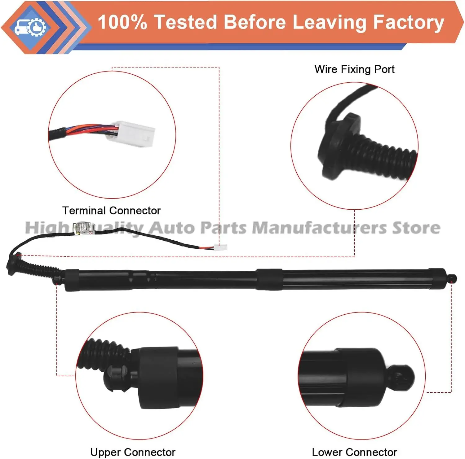 Marsflex Liftgate Actuator Compatible with 2016-2021 Lexus NX200t NX300