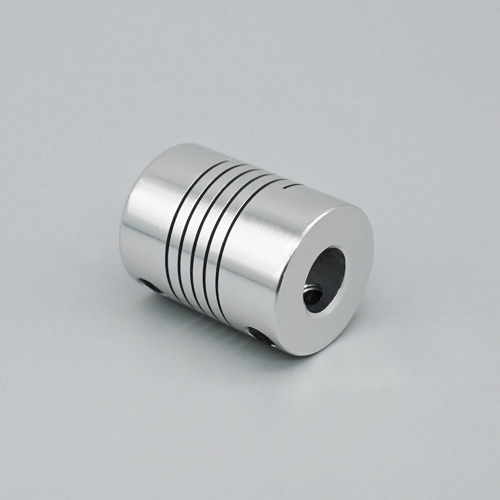 Impressora Pcs 3d 58 mm Elástico Acoplamento do Motor de Passo t8 Chumbo Parafuso Conector 5x8x25 Milímetros Flexível Acoplador do Eixo Peças da - Imagem 2
