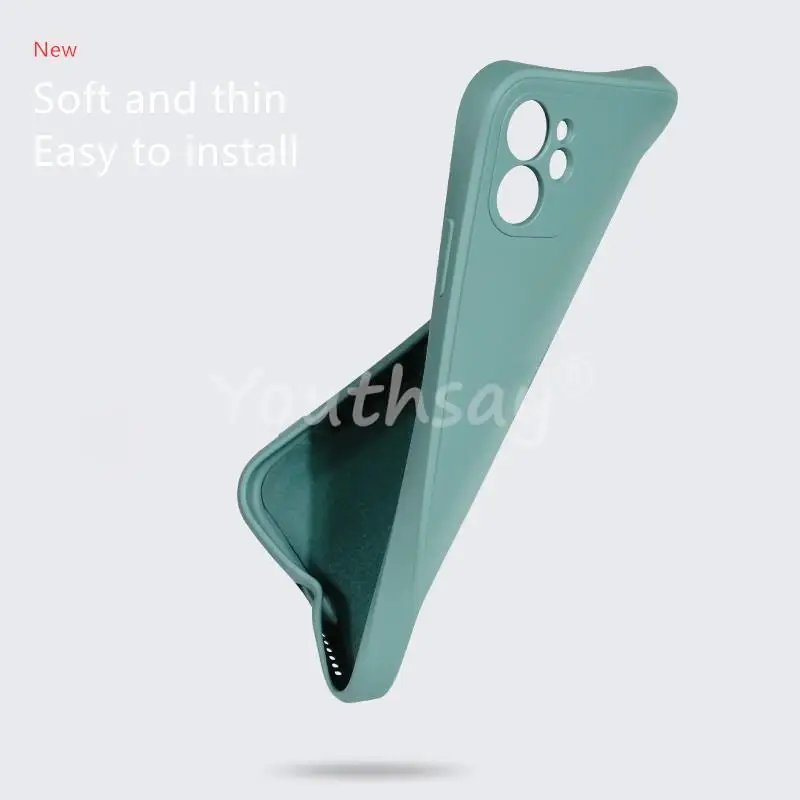 For Realme C53 Case Silicone Liquid Original Phone Cover Realme C53 Cover TPU Protector Case Realme C53 C51 C55 C53 — view 5