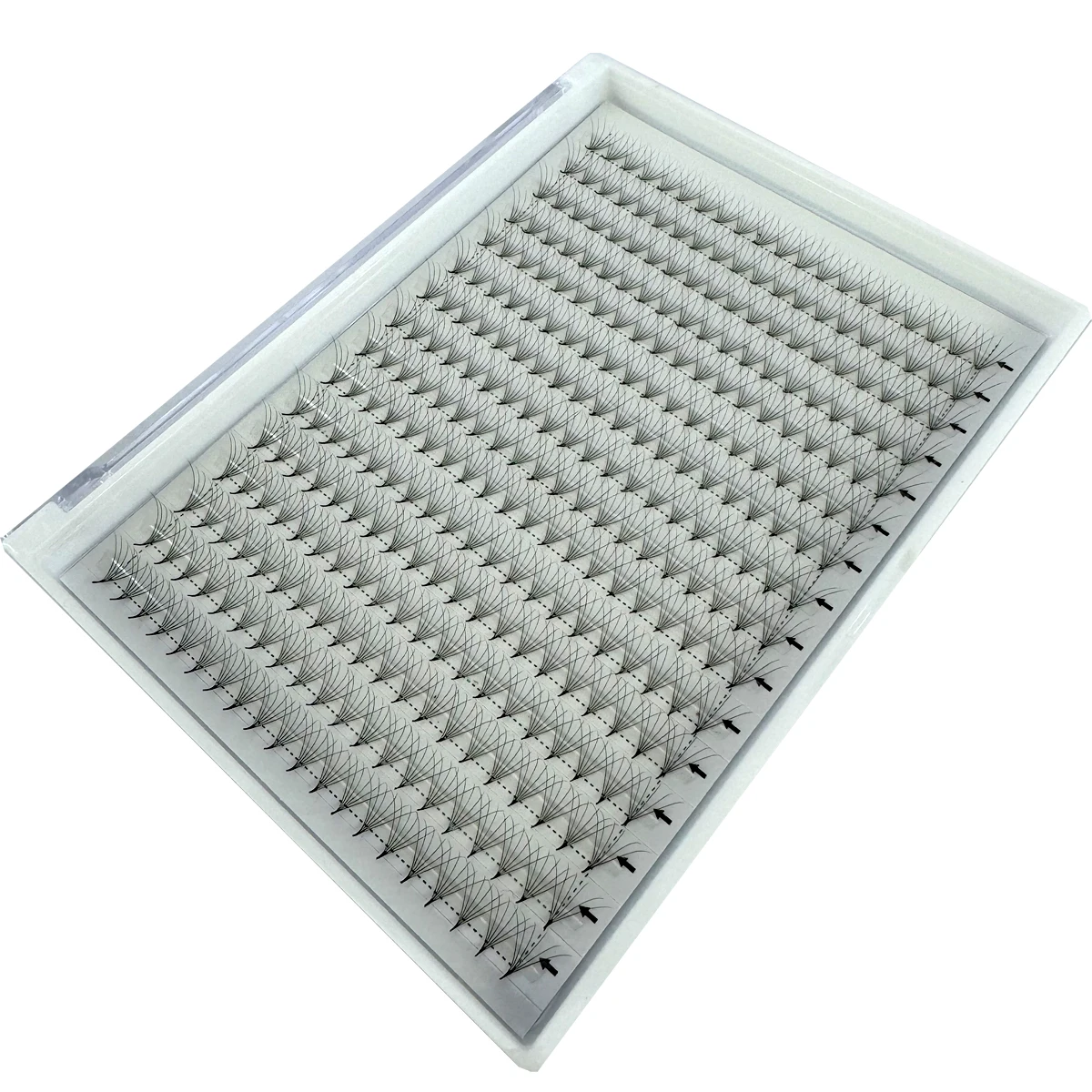Large capacity Premade Russian Volume Fans 16lines 5D/10D Mink Eyelashes C/D curl Short Stem Lash Eyelash Extensions Supplies 6
