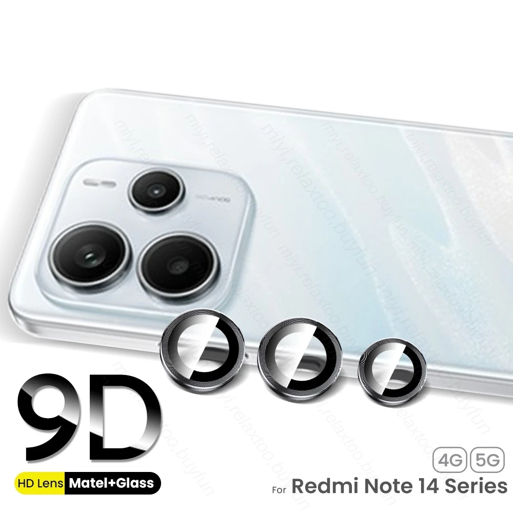 Aluminium Alloy Camera Protector Ring Case with Tempered Glass Back Lens Cover