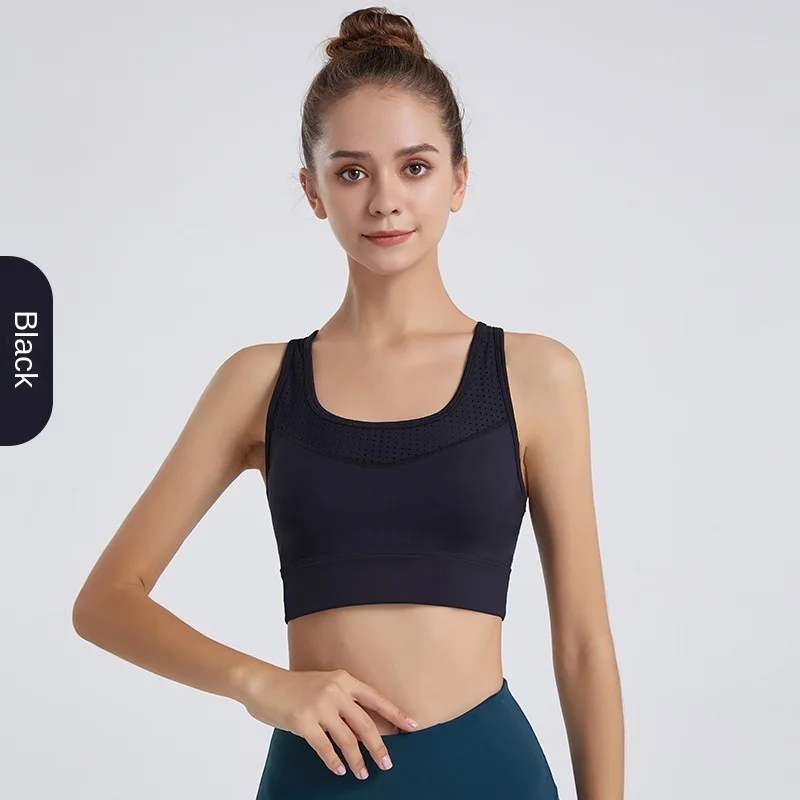 

New European and American hollowed out sports underwear for women